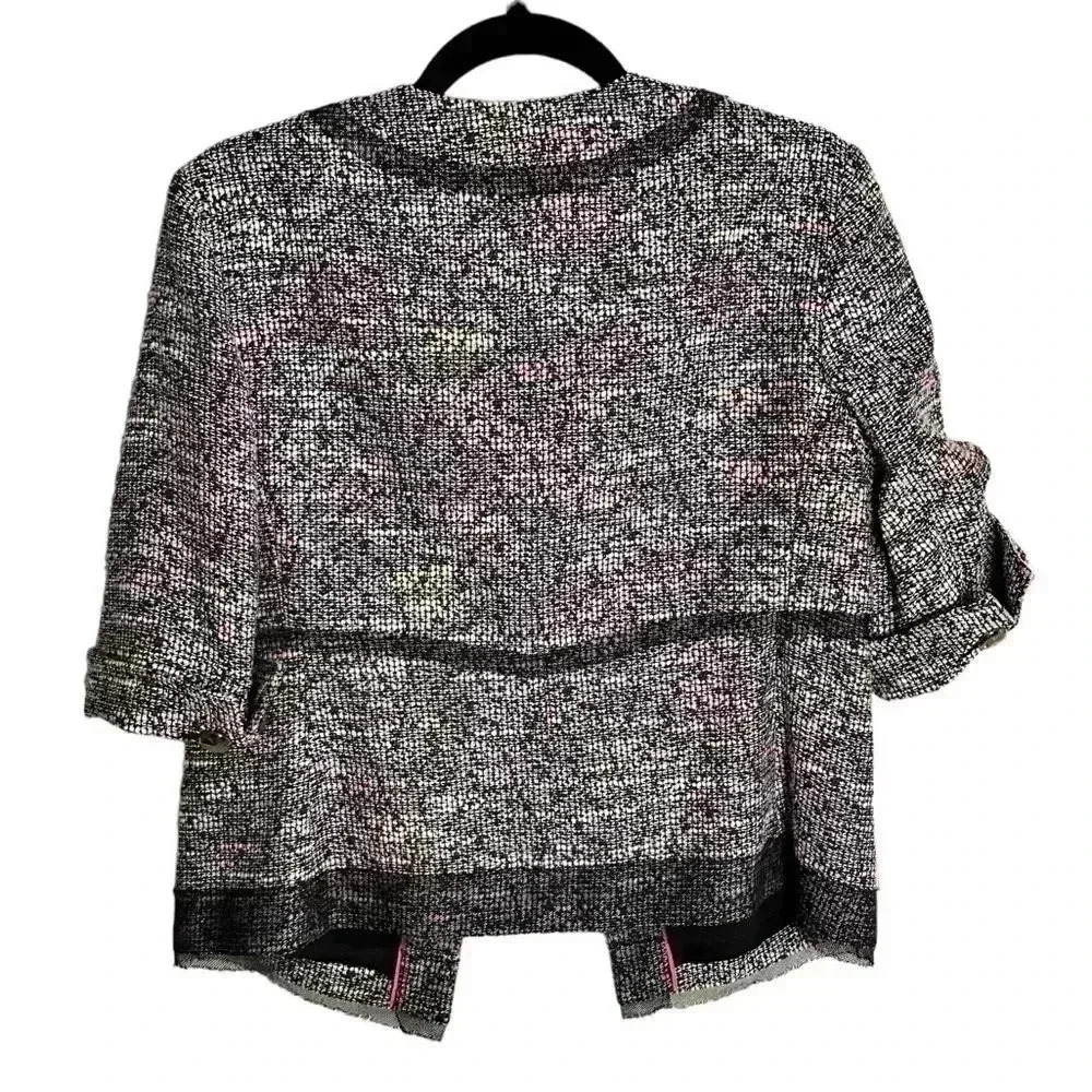 Jason Wu Tweed Pattern Jacket Size 6 - image 4